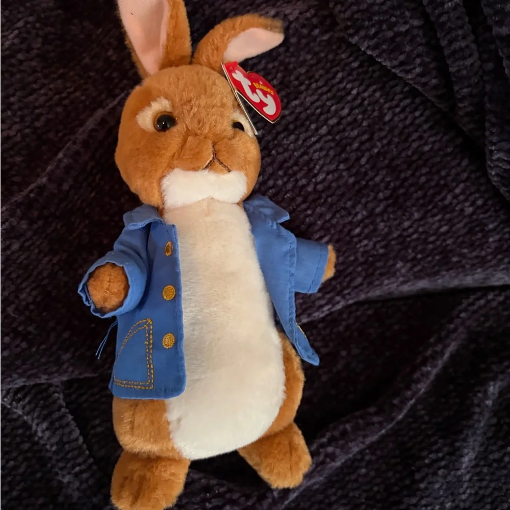 Ty Beanie Baby - PETER RABBIT the Bunny 8